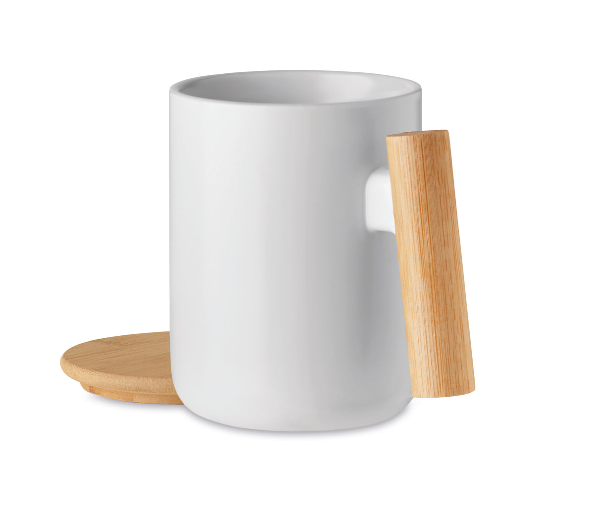 Porcelāna krūze ar vāku 380 ml