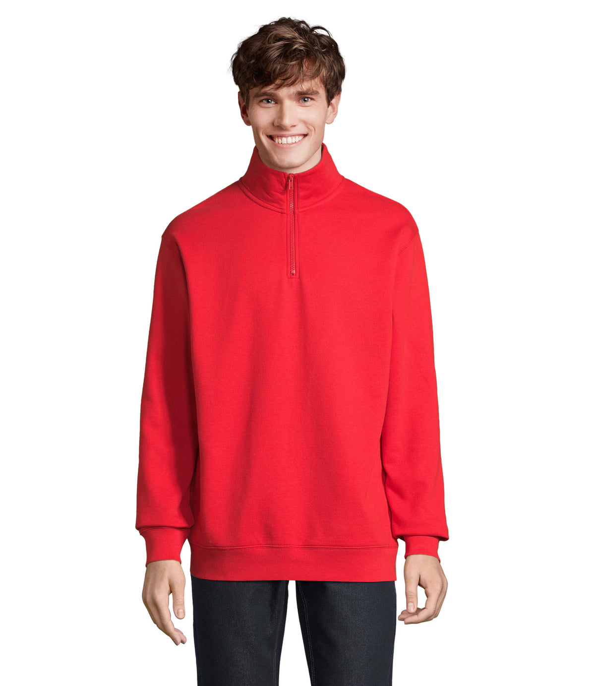 Bright red